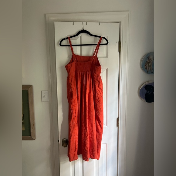 Madewell Eyelet Summertime Cami Midi Dress - Picture 6 of 6